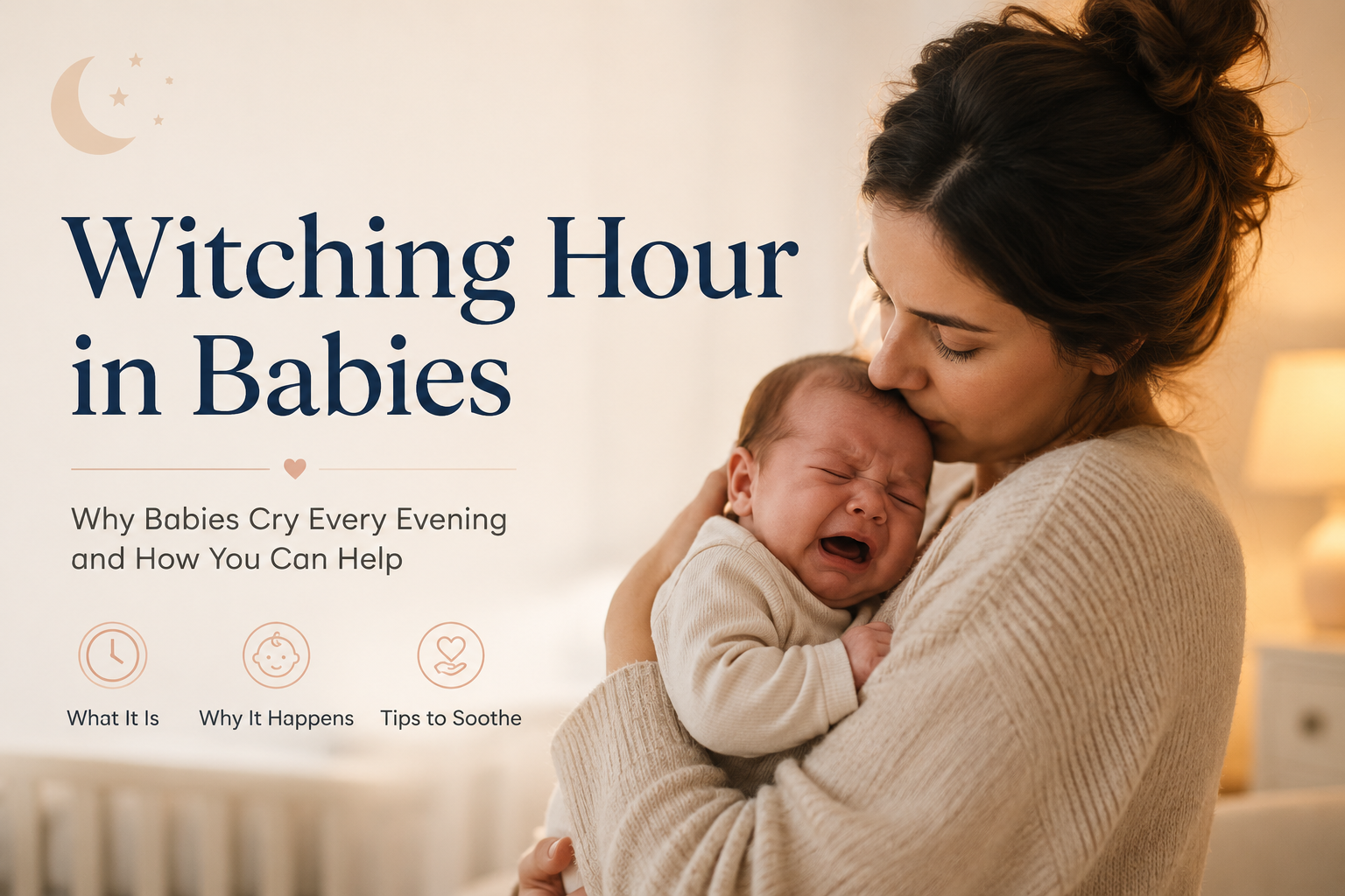Witching Hour in Babies: Why Babies Cry Every Evening and How to Help